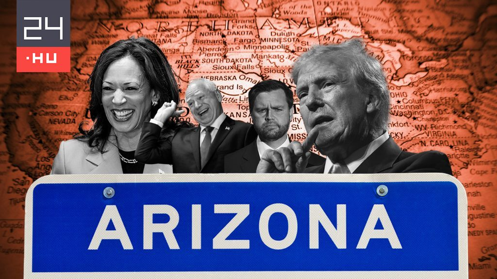 The Political Tug-of-War in Arizona: Trump vs. Harris